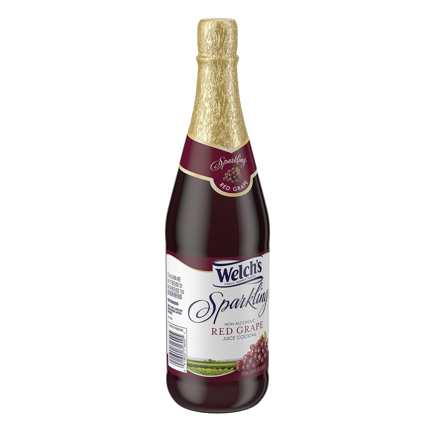 Welch's Sparkling Red Juice, Grape, 750 ml