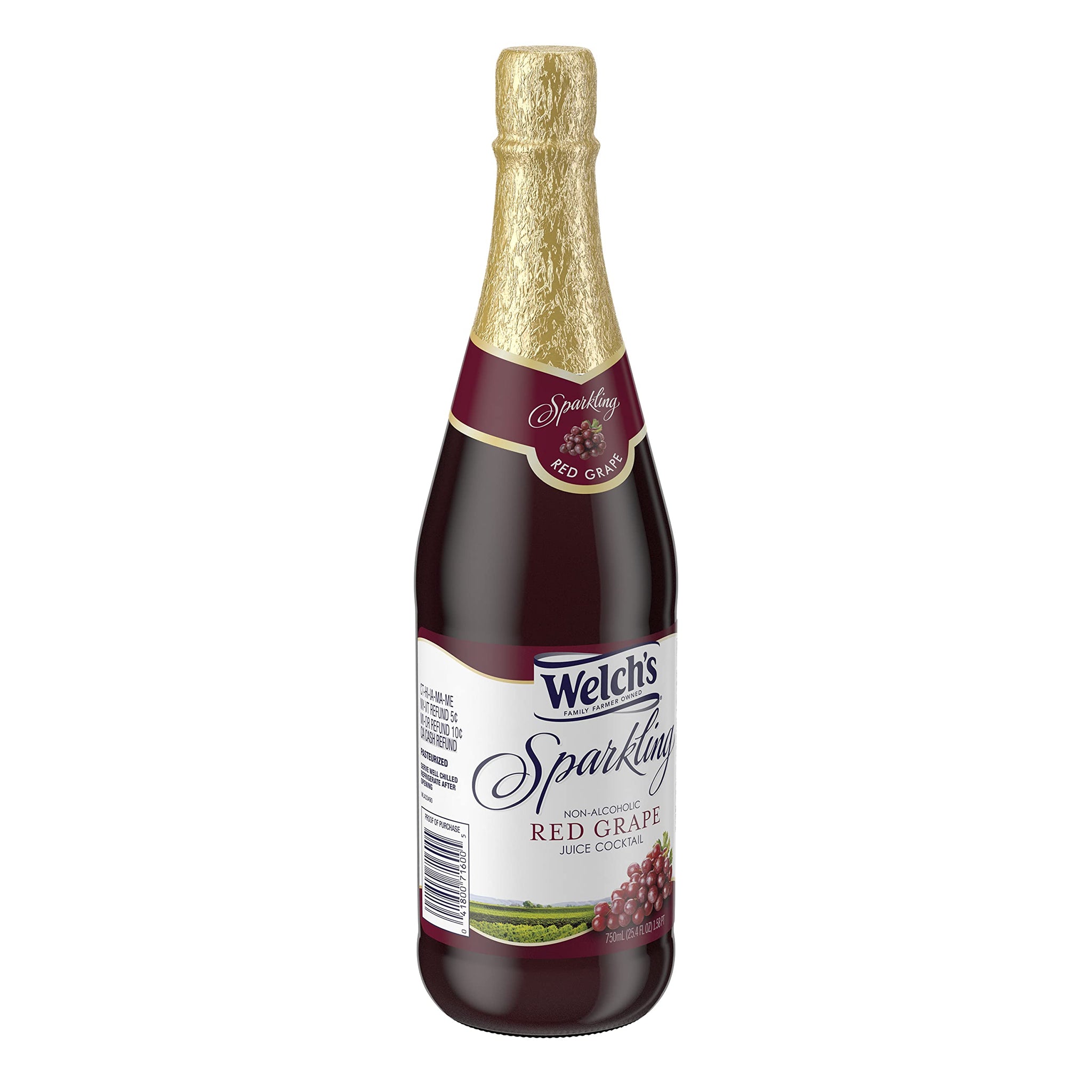 Welch's Sparkling Red Juice, Grape, 750 ml