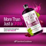 Organic Beet Juice Beet Kvass 48 Ounces (3 16 Ounce Bottles) from Garden Goddess Ferments, Nitric Oxide Superfood for Improved Circulation, Blood