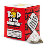 Top of the Mornin' Long Island Strawberry Green Tea By Jacksepticeye | Green Tea With Hints of Papaya and Strawberry | Pyramid Tea Bags | 22 Count