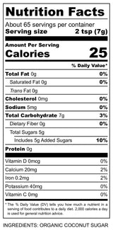 Big Tree Farms Organic Brown Coconut Sugar - Coconut Palm Sugar, Unrefined, Fine Crystals, Cane Sugar Replacement, Coconut Blossom Nectar, Vegan