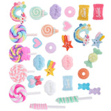 DAN&DRE 29pcs Simulation Candy Set DIY Plastic Decoration for Mobile Phone Shell Shop Pin Board