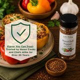 Lesley Elizabeth Sweet Bell Pepper Seasoning - All-Purpose Dip & Herb Blend | Gourmet Pepper Spice for Chicken, Roasted Vegetables, Dips & Cooking