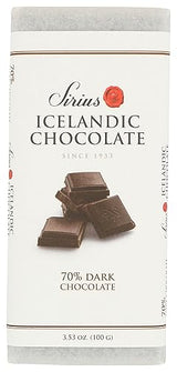 NOI SIRIUS, 70% Dark Chocolate Bar, 3.53 Ounce