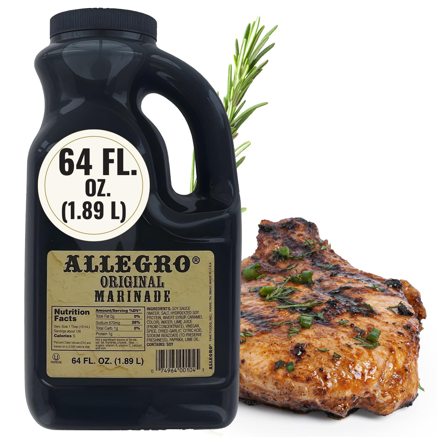 ALLEGRO - The Marinate Everything Marinades | Perfect Marinades for Meat & Veggies | Marinade for Grilling, Roasting & Cooking | Kosher & Gluten Free
