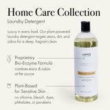 LAFCO New York Laundry Detergent, Chamomile Lavender - 32 fl oz - Bio-Enzyme Natural Formula for a Powerful Clean - Plant Based for Sensitive Skin