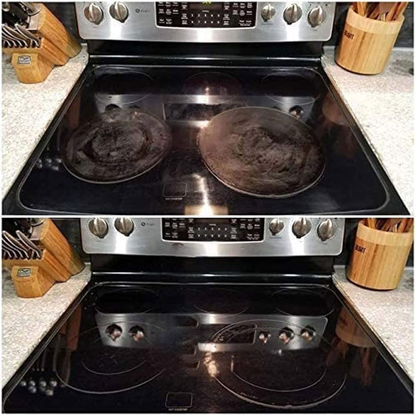 100ML Scratch Free Stove Top Scratch Remover, Polishing Wax for Glass Ceramic Stove Top, Cooktop Heavy Duty Cleaner and Polish, Car Paint Scratch