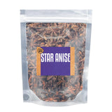 Essential Spice Whole Star Anise, 1 oz Bottle - Sweet, Licorice-Like & Aromatic Flavor - Dried Star Anise Pods for Teas, Broths, Baking & Spice Blends