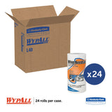 L40 Towels, Small Roll, 10 2/5 x 11, White, 70/Roll, 24 Rolls/Carton