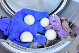 Pack of 10 Wool Laundry Dryer Ball by GK&CO-Reusable Extra Large Premium Natural Fabric Softener, Reduces Clothing Wrinkles, Eco-Friendly~Made of 100%