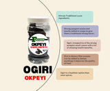 Ogiri Okpeyi (African Natural/local food seasoning) (3.2oz(90.71g)