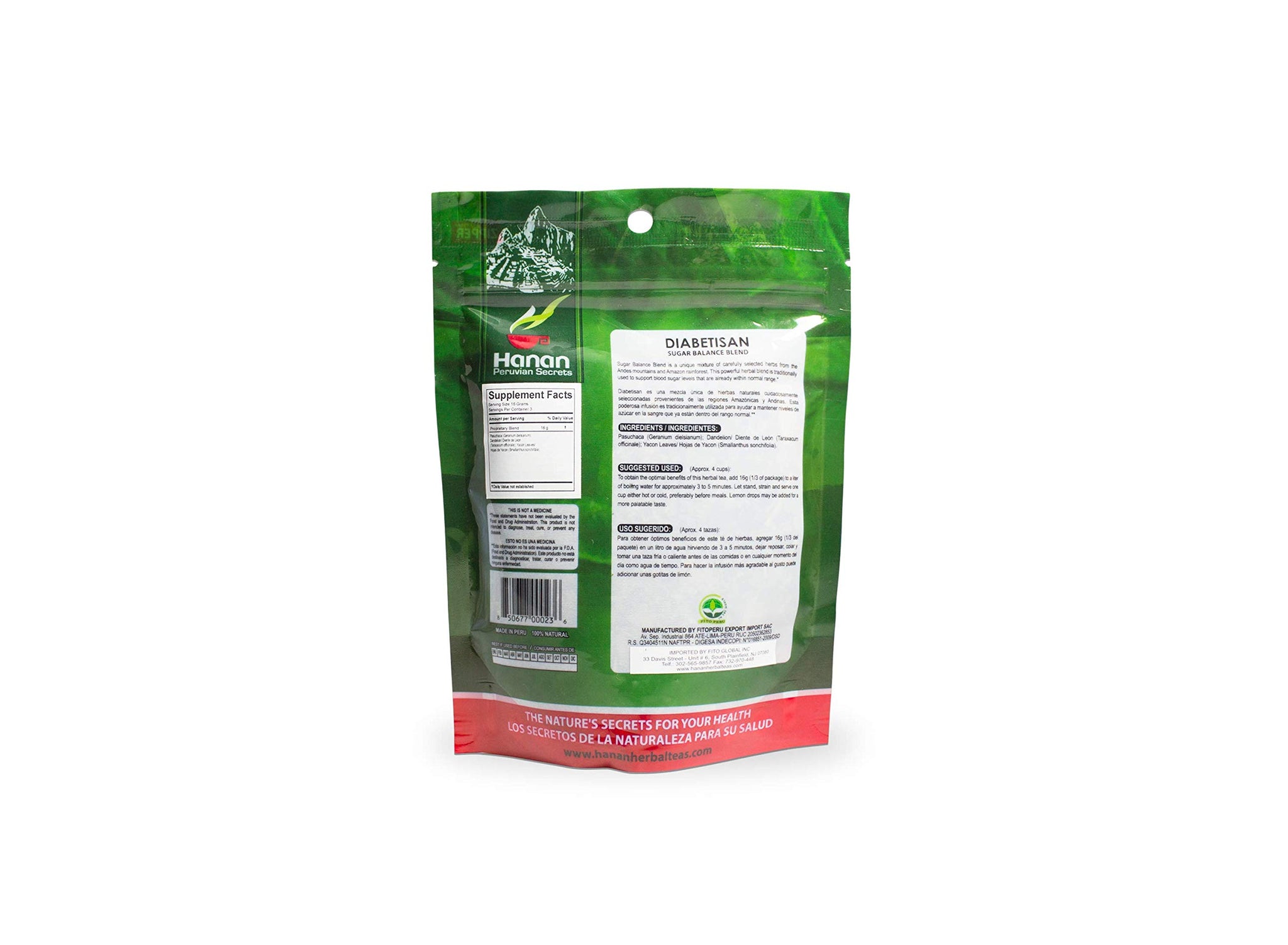 Diabetisan Sugar Balance Blend Herbal Infusion Tea
