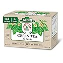 Tadin Green Tea, Herbal Tea, Green Tea Bags, Caffeinated Tea, Tea Bags Individually Wrapped, 24 Tea Bags, Pack of 6