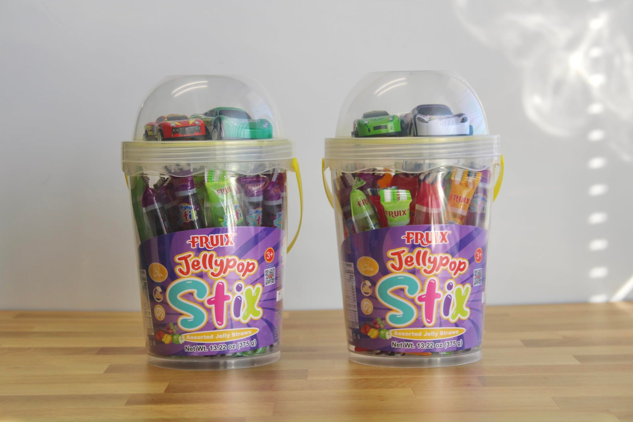 Fruix Jellypop Stix - 2ct (13oz) - Tik Tok Trending Fruit Jellies - Assorted Flavors - Squeeze Jelly Sticks - Jelly Stixs - Gender Neutral Toy