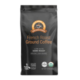 Alex's Low Acid Organic Coffee 12oz Bag - Fresh Ground French Roast (Pack of 3)
