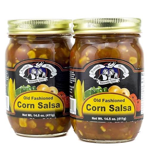 Amish Wedding Corn Salsa 14.5 Ounces (Pack of 2)