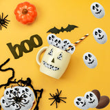 Fruidles Halloween Milk Chocolate Skulls, Trick-Or-Treat Party Bag Fillers, Individually Wrapped in Multi-color Skull Design Foils, Kosher Certified