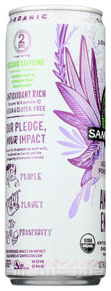 Sambazon Acai Berry Pomegranate, Energy Drink, 12 Fl Oz Can