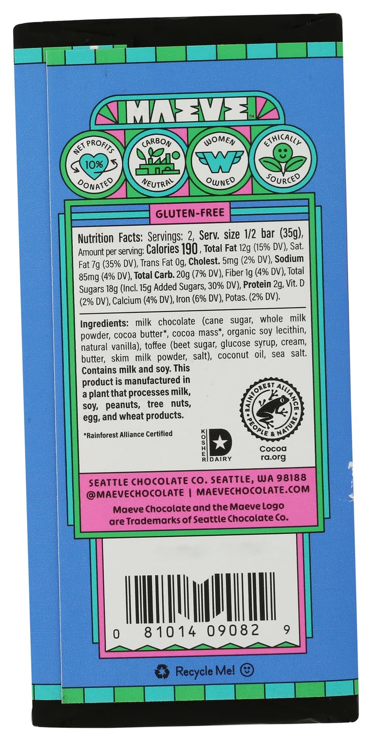 San Juan Salted Toffee Truffle Bar