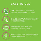 Affresh Cooktop Cleaning Kit, Safe for Glass & Ceramic Cooktops, Includes 5 oz cleaner, 5 pads, 1 scraper