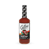 Collins Spicy Bloody Mary Mix, Made With Tomato, Garlic, Worcestershire, Horseradish, Cayenne and Other Spices, Brunch Cocktail Recipe, Bartender