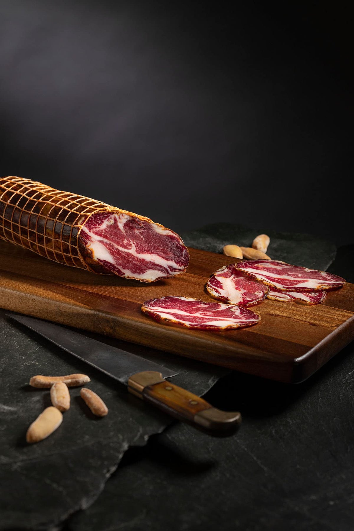 FERMIN 100% IBERICO ACORN-FED COPPA // CABECERO DE LOMO DE BELLOTA 100% IBERICO