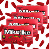 Mike and Ike Cherry Candy, 4 Pack, 0.78OZ Each, Ideal Mike and Ike Candy for Your Favorite Films, Perfect for Sharing with Friends.