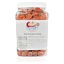 Sarah's Candy Factory Special Soft Jelly Pumpkin Candy in Jar, 3 Lbs