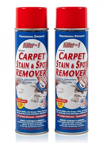 LIFTER-1 Carpet Spot Remover, Stain and Red Wine Remover and Spot Treatment for Oil, Grease, Urine, Cleaning Performance for Rugs, Upholstery