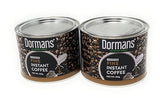 Fine Supreme Instant Coffee, Dormans The Coffee Experts, Two Cans, Each 100g (3.52 oz)
