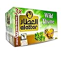 (20 Bags) AlAttar Wild Thyme Zaetar Tea Zaatar Dried Premium Egyptian Herbal Herb Herbs Natural Oriental Arabic Strong Flavor Caffeine Free Non Gmo