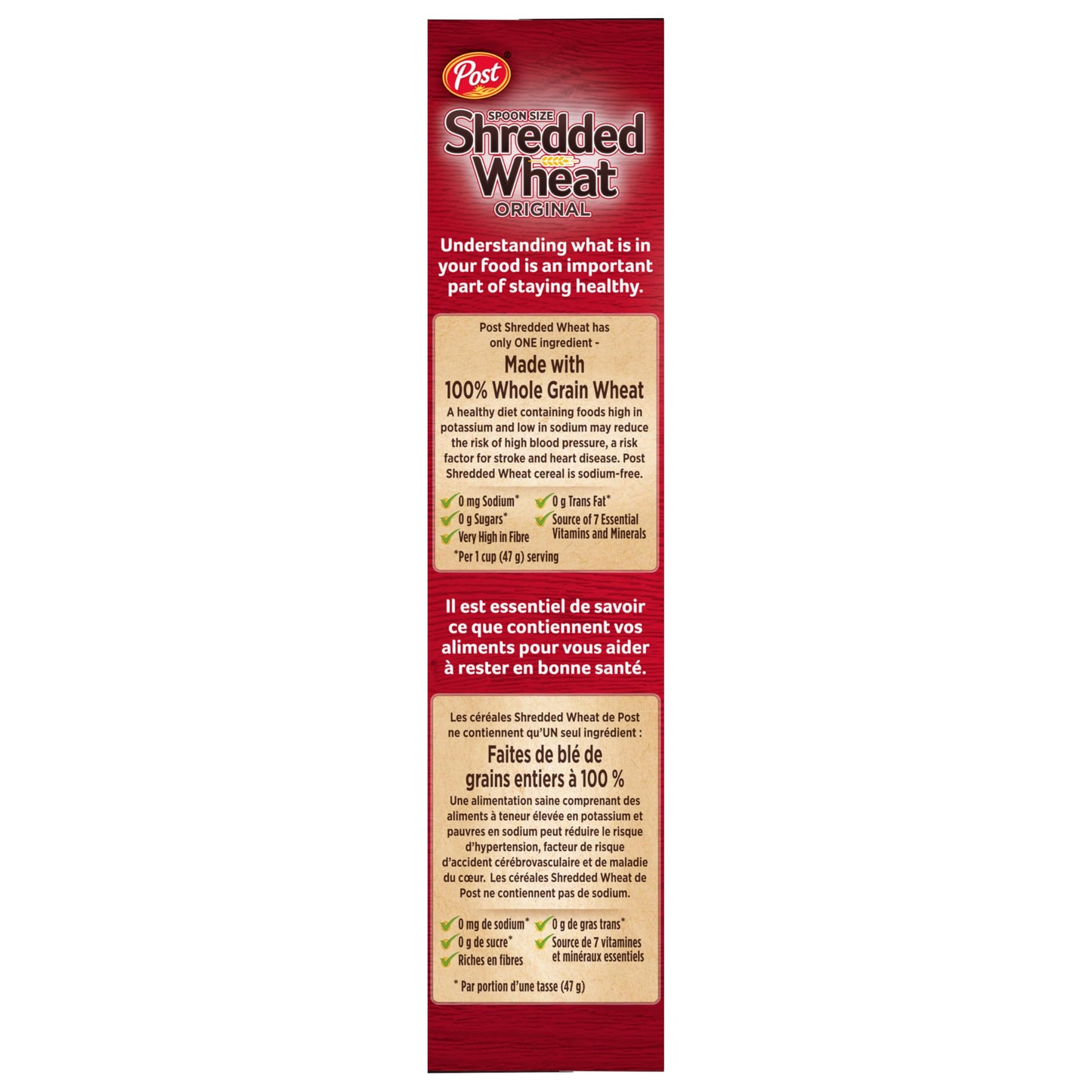 Post Spoon Size Shredded Wheat Original Cereal 525g