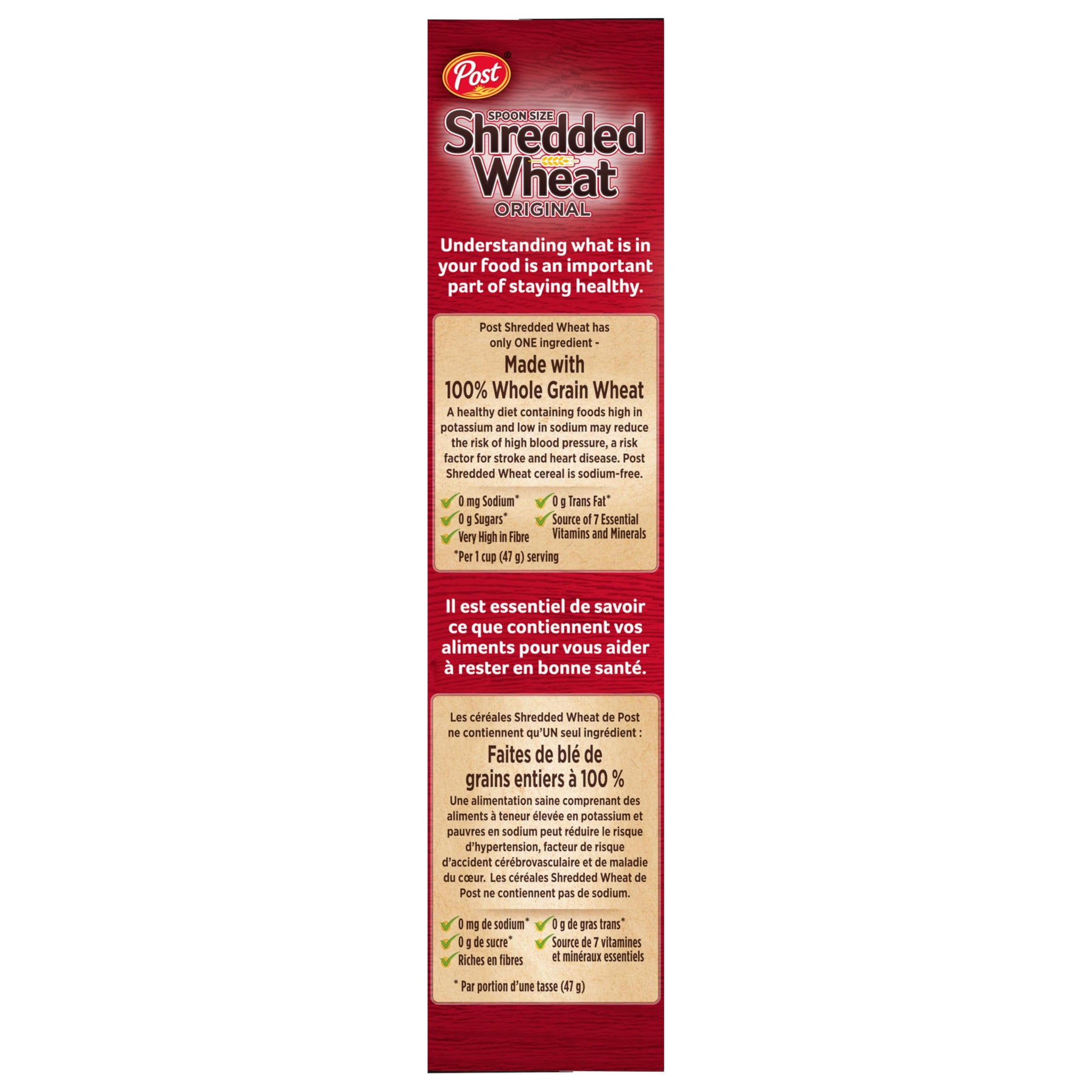 Post Spoon Size Shredded Wheat Original Cereal 525g