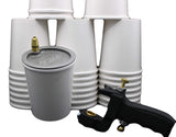 Fiberglass Supply Depot Gel Coat Dump Gun Cups 25pc -1Qt Paper Cups