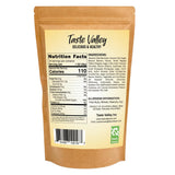 Taste Valley Tropical Trail Mix - Banana Chips, Papaya, Pineapple, Cranberries, Almonds & Cashews - Healthy Fruit & Nut Snack Mix, 24 oz Resealable