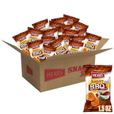 Herr's Honey BBQ Potato Chips, 1.5 Ounce (Pack of 24 Bags) - Sweet and Smoky Potato Chips - Perfect for School, Work, and Snack Time