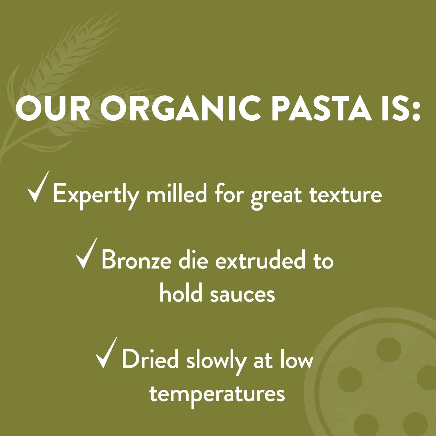 DeLallo Organic Rigatoni Pasta, Made with 100% Semolina Durum Wheat Flour, Bronze Cut, Made in Italy, Non-GMO, Preservative Free, Large Tube Pasta