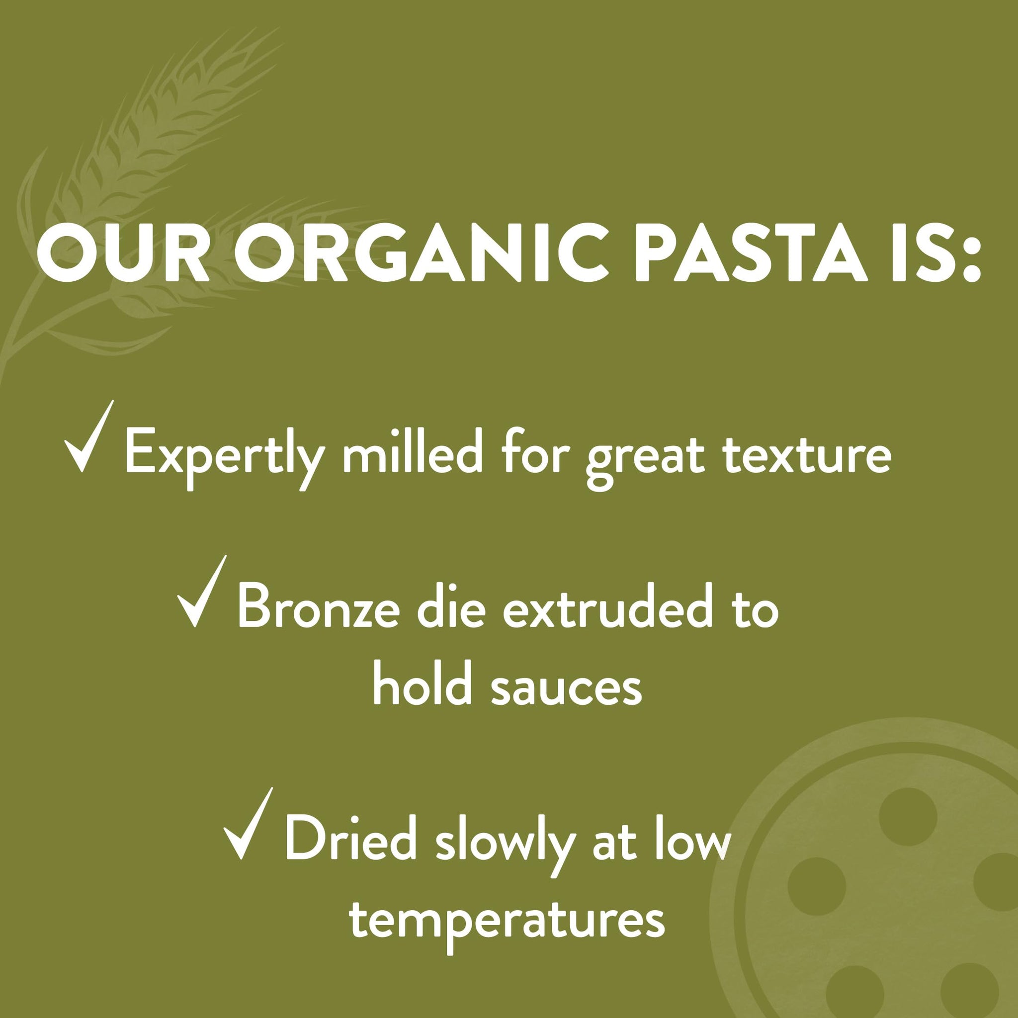 DeLallo Organic Spaghetti Pasta, Made in Italy with 100% Certified Organic Semolina Durum Wheat Flour, Bronze Cut, Non-GMO, Kosher, Vegan, 1 Pound