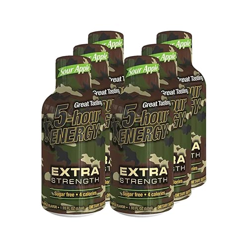 5 Hour Energy, Extra Strength Sour Apple, 6 Count