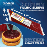 50Express® 12 Count Fruit Filling Sleeve (12 Count/2lb Sleeves) (Tropical Guava)