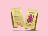 Wunderground's Brain Wash Medium Roast Organic Ground Coffee with Mushroom SuperBoost (12 oz Bag)