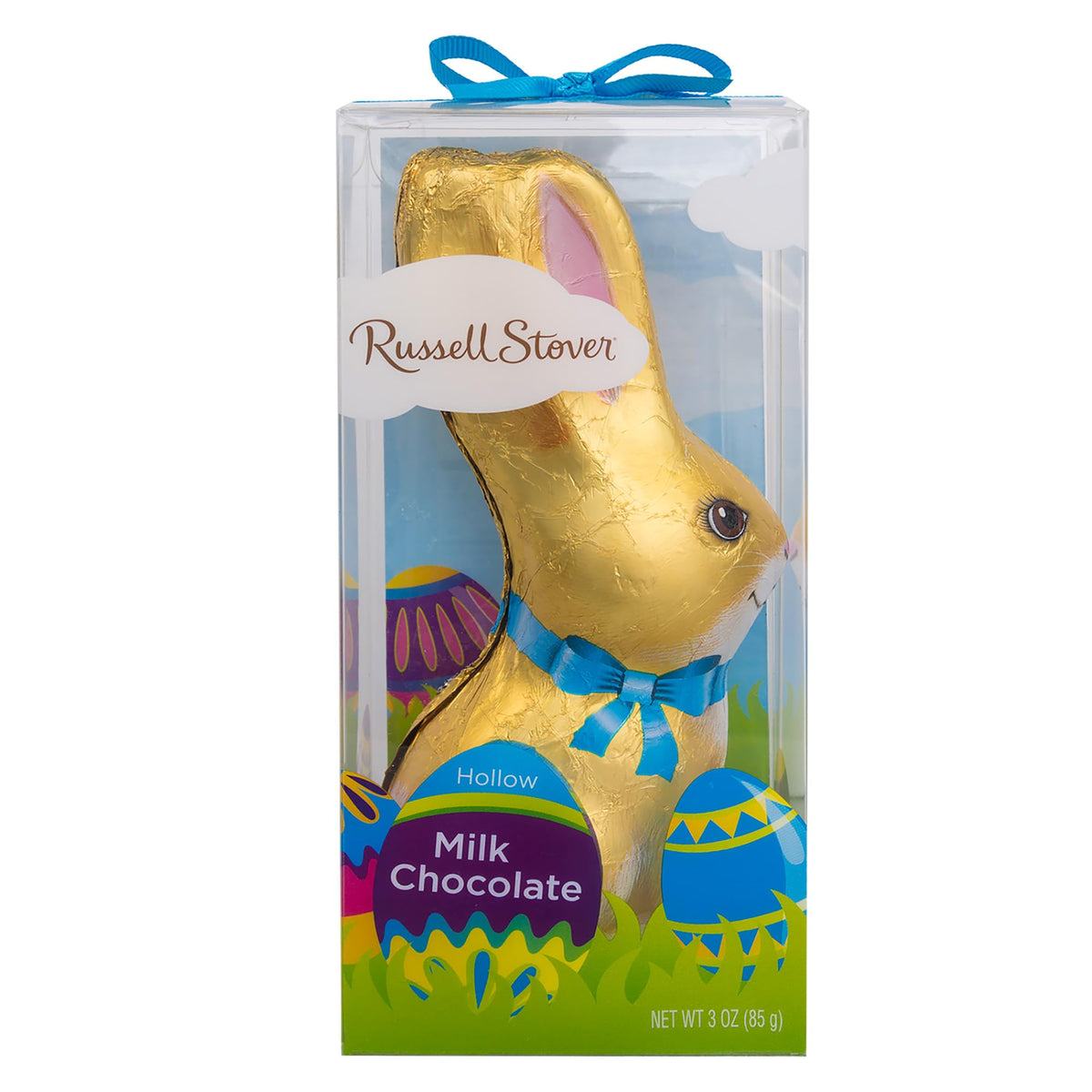 Easter Bunny Hollow Milk Chocolate Candy Rabbit, 3 Oz.