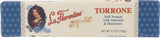 La Florentine Soft Nougat Torrone Bar with Almonds & Hazelnuts, Pack of 6