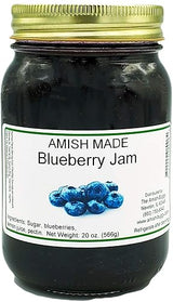 Amish Blueberry Jam - Two 18 Oz Jars