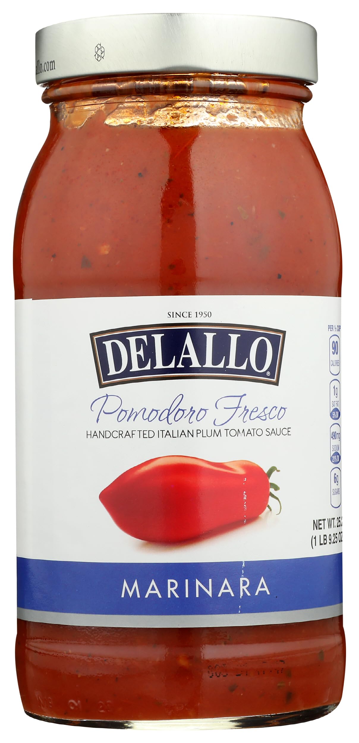DELALLO Pomodoro Fresco Marinara Sauce, 25.25 OZ