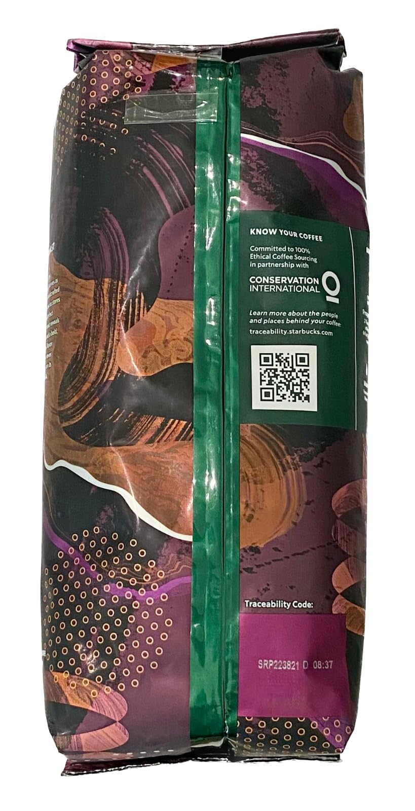 Starbucks Decaf Espresso Whole Bean Coffee, 16 oz