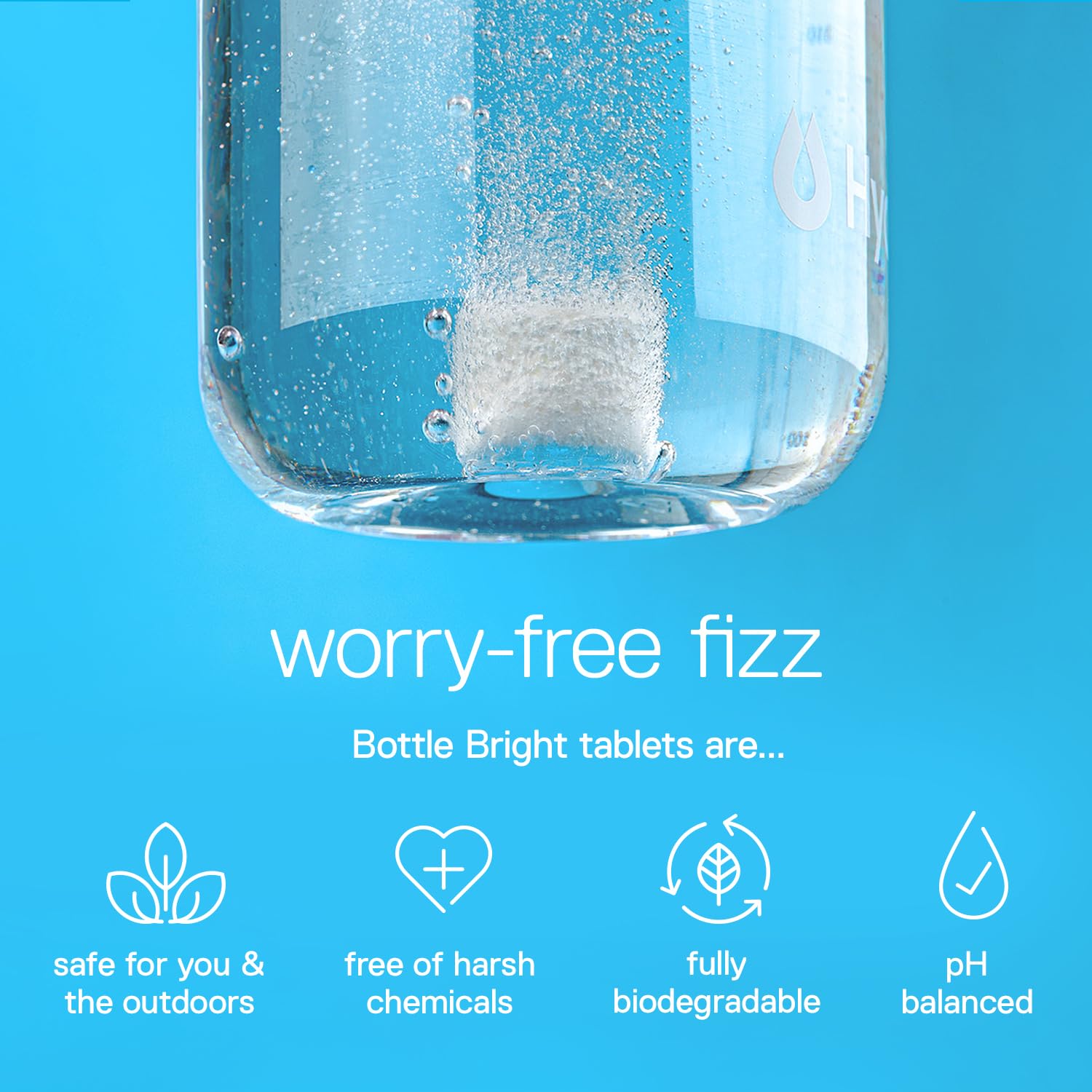 Bottle Bright Bulk Pack (78 Tablets)- EPA Safer Choice Certified, Clean Stainless Steel, Thermos, Tumbler, Insulated and Reusable Water Bottles