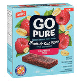GO PURE Raspberry Fruit & Oat Bars, 140 GR