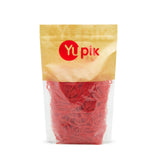 Yupik Strawberry Licorice Laces, 2.2 lb (35.2 oz), Red Candy, Sweet Flavor, Chewy, Spaghetti-Like Candy, Licorice Texture, Fun Treat, Delicious Snack
