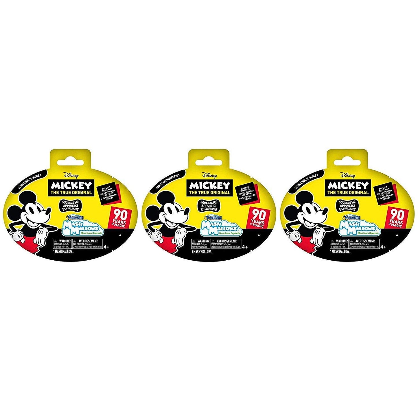 Tech4Kids Basic Fun Marshmallow Mickey Mouse 3 Sealed Bags